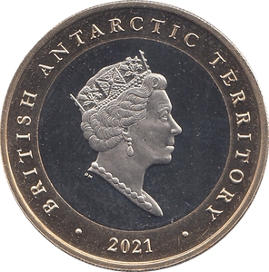 2021 TWO POUNDS THE ANTARCTIC TREATY ( BU ) - WORLD COINS - Cambridgeshire Coins