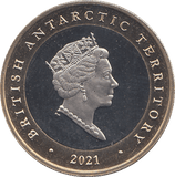 2021 TWO POUNDS THE ANTARCTIC TREATY ( BU ) - WORLD COINS - Cambridgeshire Coins