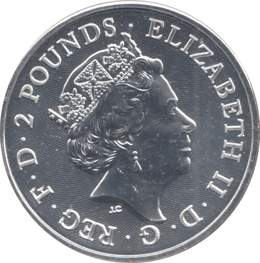 2022 1 OZ FINE SILVER 999 PROOF MAID MARIAN 2 POUNDS - SILVER WORLD COINS - Cambridgeshire Coins