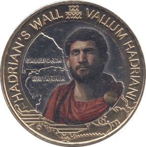 2022 2 POUND BU HADRIANS WALL GUERNSEY - £2 BU - Cambridgeshire Coins