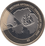 2022 2 POUNDS BRITISH ANTARCTIC TERRITORY ( BU ) - £2 BU - Cambridgeshire Coins