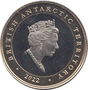 2022 2 POUNDS BRITISH ANTARCTIC TERRITORY ( BU ) - £2 BU - Cambridgeshire Coins