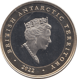 2022 2 POUNDS BRITISH ANTARCTIC TERRITORY ( BU ) - £2 BU - Cambridgeshire Coins