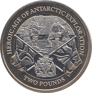 2022 2 POUNDS HEROIC AGE OF ANTARCTIC EXPLORATION ( BU ) - £2 BU - Cambridgeshire Coins