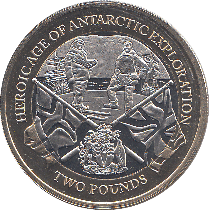 2022 2 POUNDS HEROIC AGE OF ANTARCTIC EXPLORATION ( BU ) - £2 BU - Cambridgeshire Coins