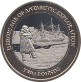2022 2 POUNDS HEROIC AGE OF ANTARCTIC EXPLORATION ( BU ) - WORLD COINS - Cambridgeshire Coins