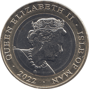 2022 2 POUNDS ISLE OF MAN TT ( BU ) - £2 BU - Cambridgeshire Coins