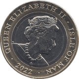 2022 2 POUNDS ISLE OF MAN TT ( BU ) - £2 BU - Cambridgeshire Coins