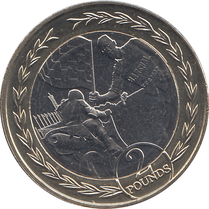 2022 2 POUNDS ISLE OF MAN TT ( BU ) - £2 BU - Cambridgeshire Coins