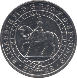2022 5 POUND COIN - WORLD COINS - Cambridgeshire Coins