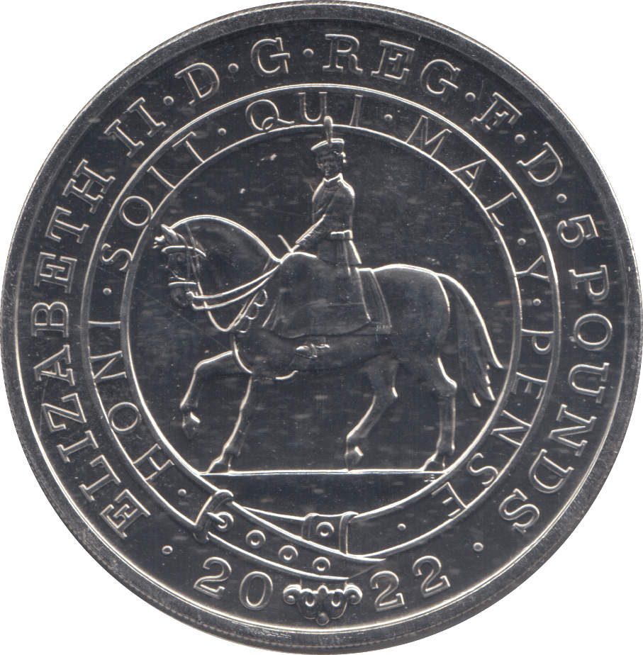 2022 5 POUND COIN - WORLD COINS - Cambridgeshire Coins