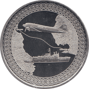 2022 5 POUNDS MONS CALPE & GIBRALTAR AIRWAYS ( BU ) - WORLD COINS - Cambridgeshire Coins