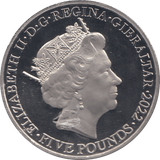 2022 5 POUNDS TARIQ IBN ZIYAD ( BU ) - WORLD COINS - Cambridgeshire Coins