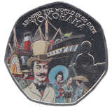 2022 50 PENCE AROUND THE WORLD IN 80 DAYS YOKOHAMA ( BU ) - WORLD COINS - Cambridgeshire Coins