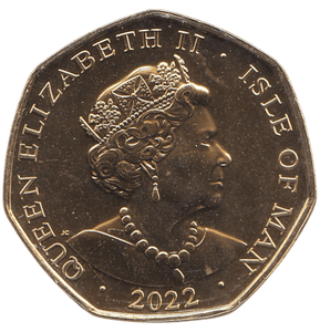 2022 50 PENCE GOD SAVE OUR GRACIOUS QUEEN ( BU ) - WORLD COINS - Cambridgeshire Coins