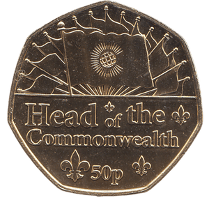 2022 50 PENCE HEAD OF THE COMMONWEALTH ( BU ) - WORLD COINS - Cambridgeshire Coins