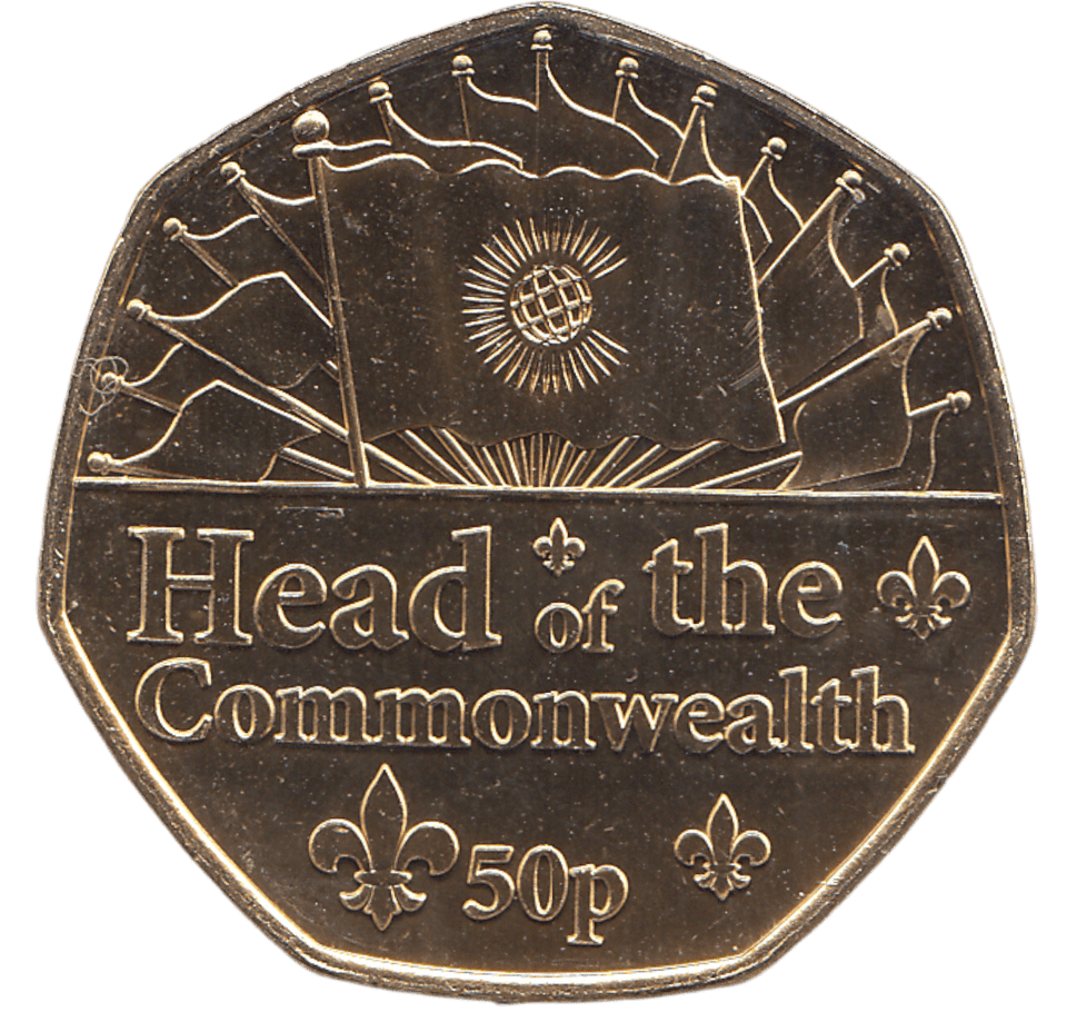2022 50 PENCE HEAD OF THE COMMONWEALTH ( BU ) - WORLD COINS - Cambridgeshire Coins