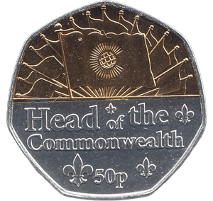 2022 50 PENCE HEAD OF THE COMMONWEALTH ( BU ) - WORLD COINS - Cambridgeshire Coins
