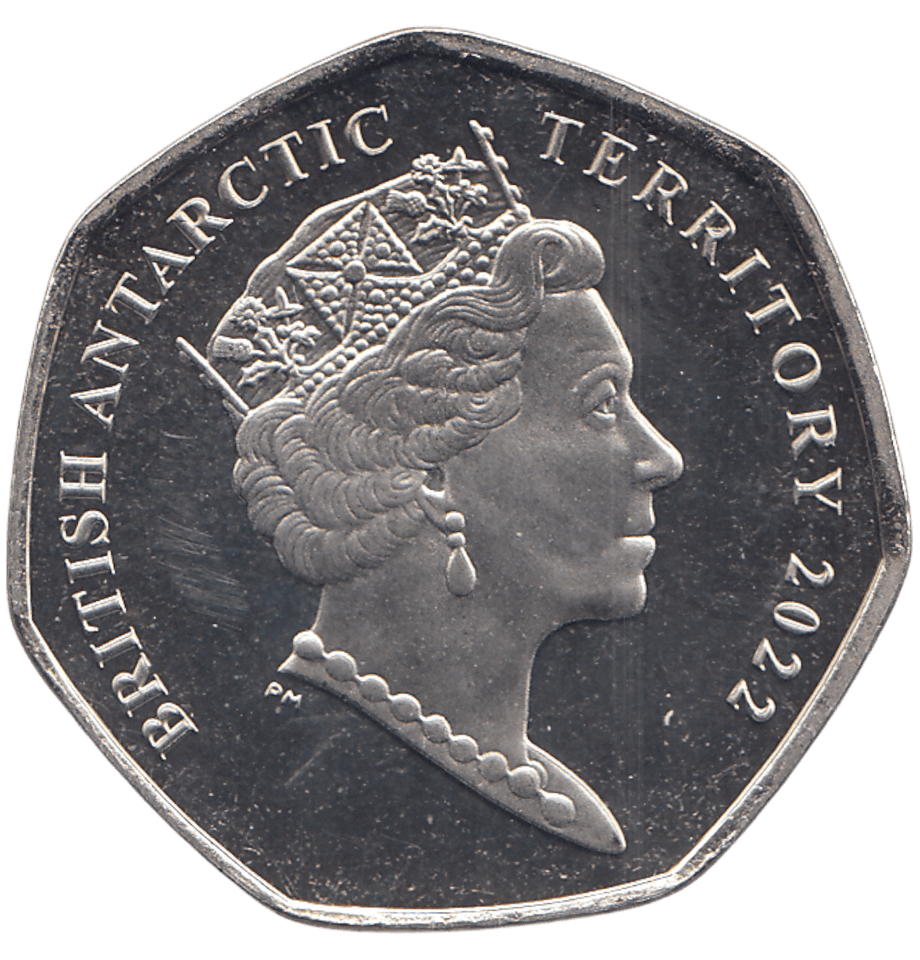 2022 50 PENCE HMS ENDURANCE ( BU ) - WORLD COINS - Cambridgeshire Coins