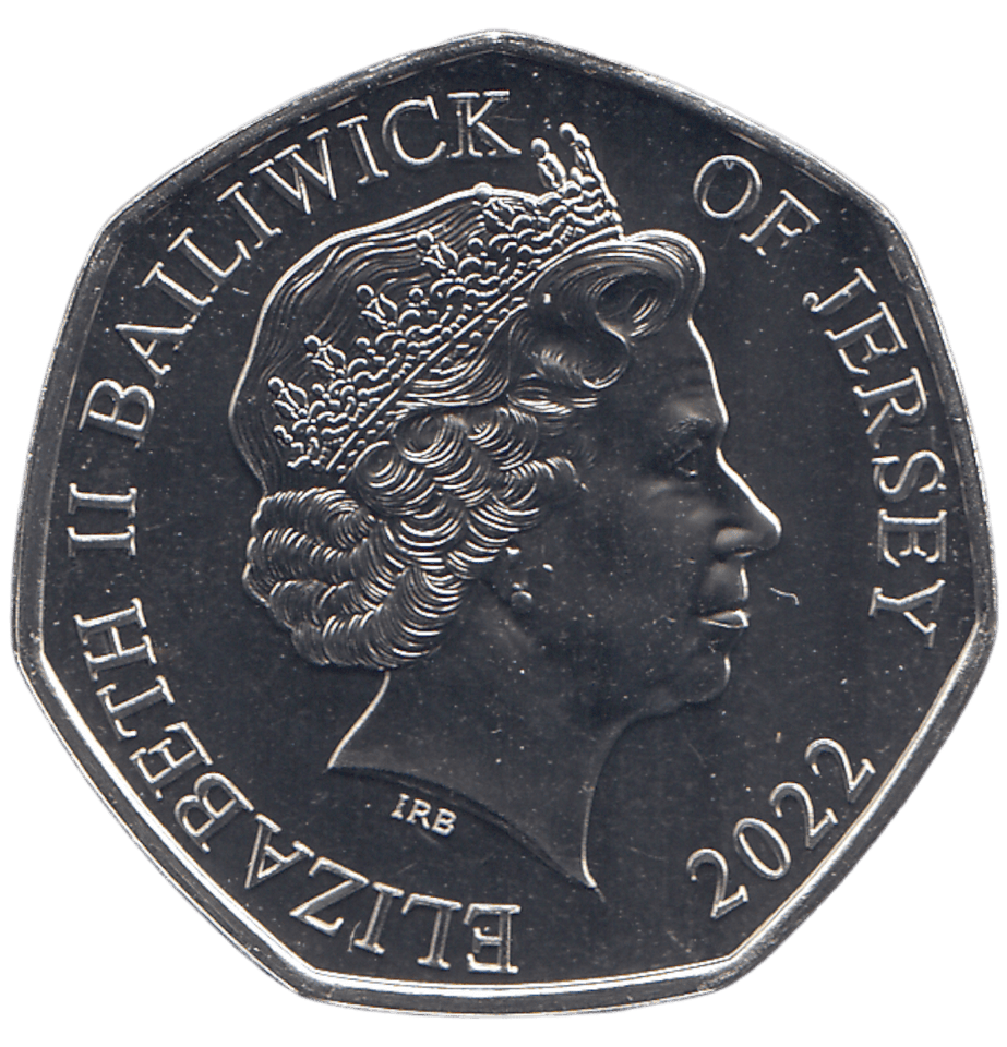 2022 50 PENCE JERSEY HMS VICTORY ( BU ) - WORLD COINS - Cambridgeshire Coins
