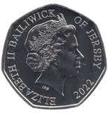 2022 50 PENCE JERSEY HMS VICTORY ( BU ) - WORLD COINS - Cambridgeshire Coins