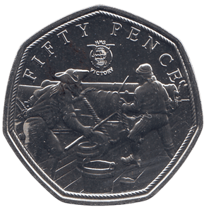 2022 50 PENCE JERSEY HMS VICTORY ( BU ) - WORLD COINS - Cambridgeshire Coins