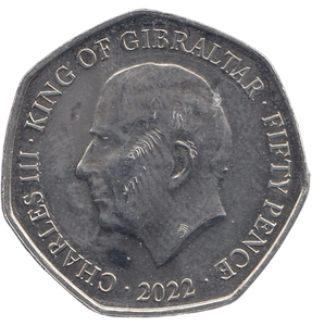2022 50 PENCE KINGS ACCESSION - WORLD COINS - Cambridgeshire Coins