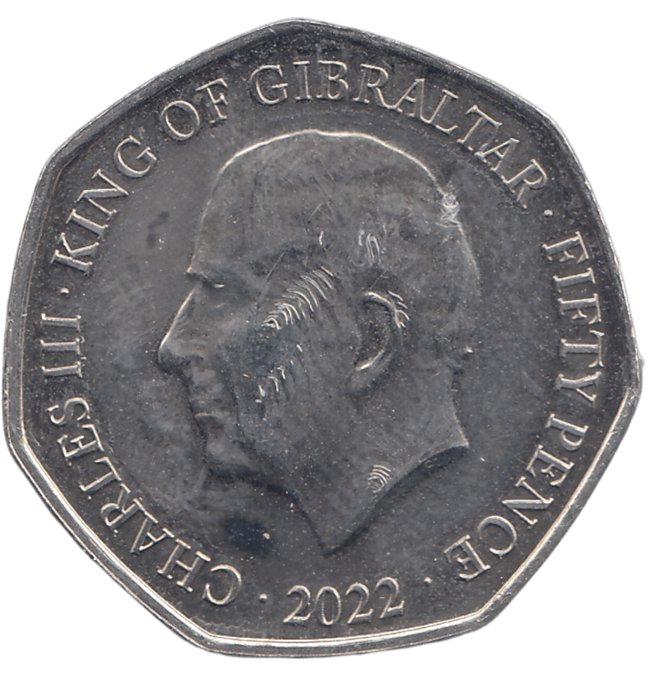 2022 50 PENCE KINGS ACCESSION - WORLD COINS - Cambridgeshire Coins