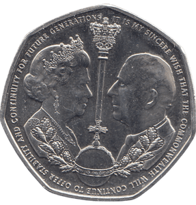 2022 50 PENCE KINGS ACCESSION - WORLD COINS - Cambridgeshire Coins