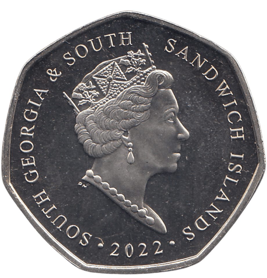 2022 50 PENCE MOLTKE ( BU ) - WORLD COINS - Cambridgeshire Coins