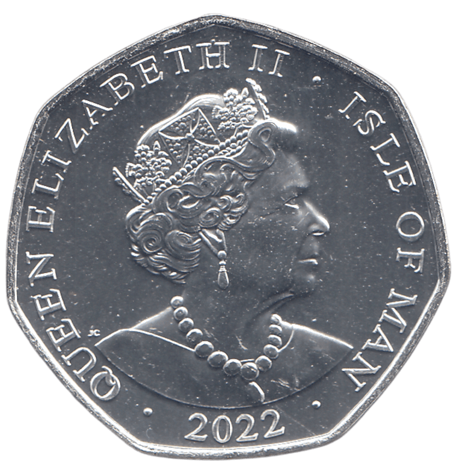 2022 50 PENCE SEND HER VICTORIOUS HAPPY AND GLORIOUS ( BU ) - WORLD COINS - Cambridgeshire Coins