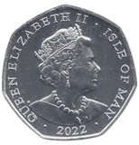 2022 50 PENCE SEND HER VICTORIOUS HAPPY AND GLORIOUS ( BU ) - WORLD COINS - Cambridgeshire Coins