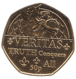 2022 50 PENCE VERITAS TRUTH CONQUERS ALL ( BU ) - WORLD COINS - Cambridgeshire Coins
