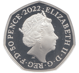 2022 50P EEYORE SILVER PROOF - WORLD COINS - Cambridgeshire Coins