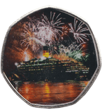 2022 50P SHAPED COIN LAND OF HOPE AND GLORY - 50P SHAPED COIN - Cambridgeshire Coins