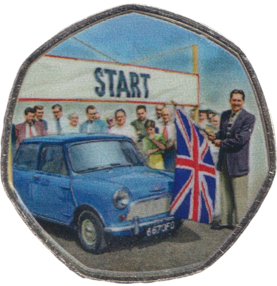 2022 50P SHAPED COIN LAND OF HOPE AND GLORY - 50P SHAPED COIN - Cambridgeshire Coins