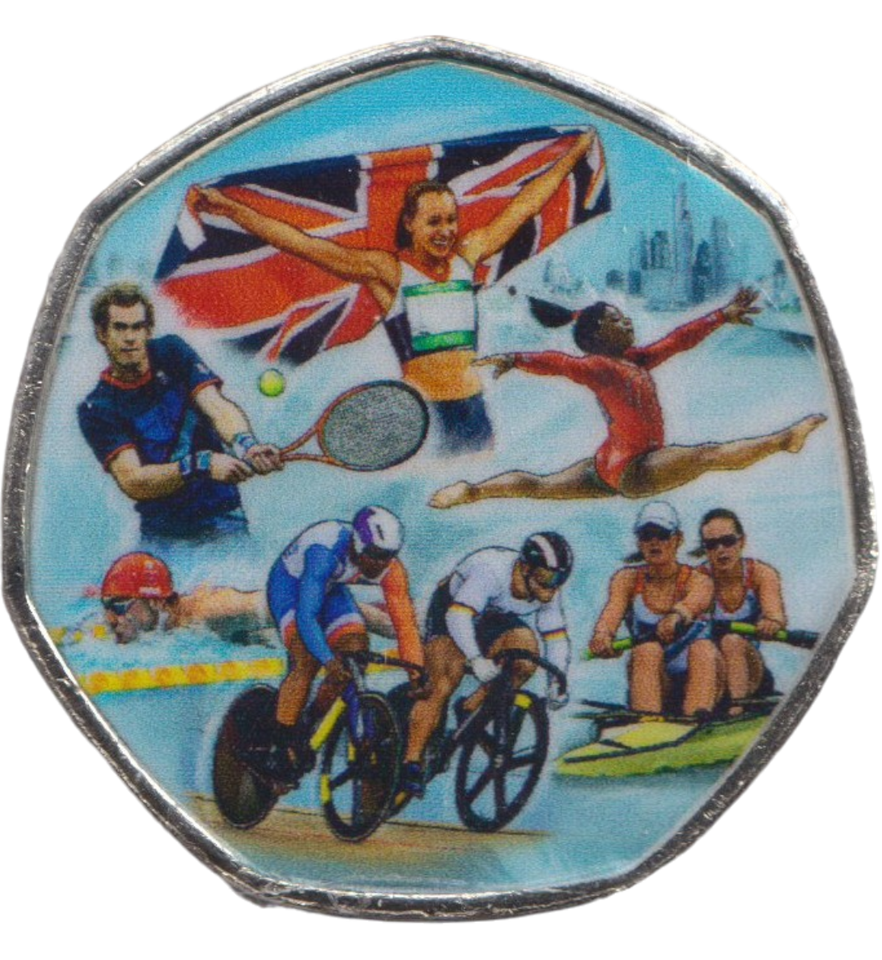 2022 50P SHAPED COIN LAND OF HOPE AND GLORY - 50P SHAPED COIN - Cambridgeshire Coins