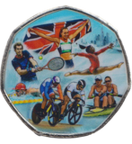 2022 50P SHAPED COIN LAND OF HOPE AND GLORY - 50P SHAPED COIN - Cambridgeshire Coins