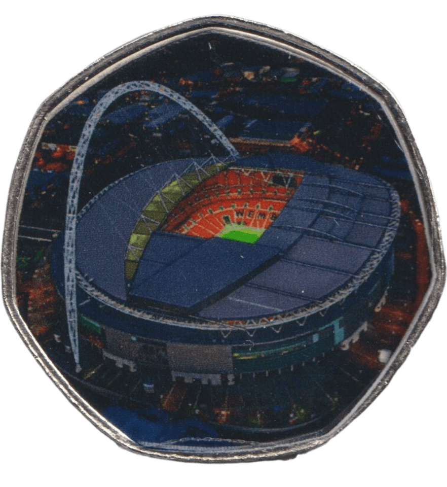 2022 50P SHAPED COIN LAND OF HOPE AND GLORY - 50P SHAPED COIN - Cambridgeshire Coins