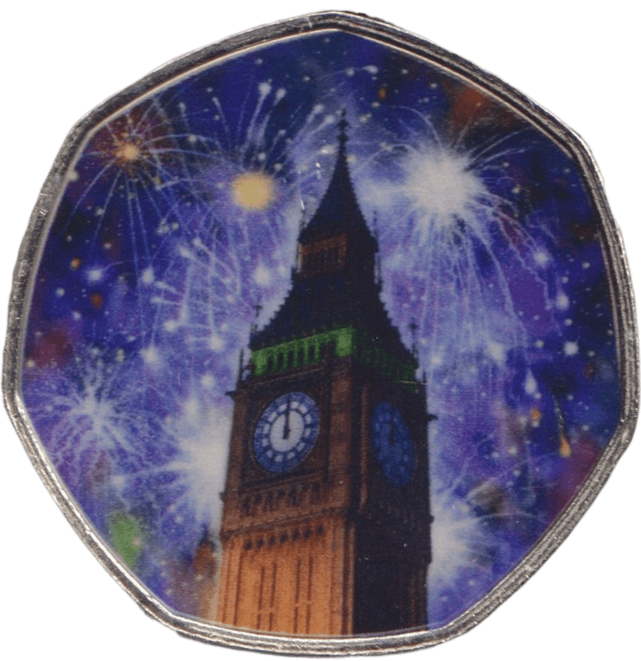 2022 50P SHAPED COIN LAND OF HOPE AND GLORY - 50P SHAPED COIN - Cambridgeshire Coins