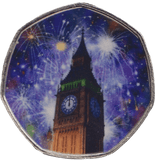 2022 50P SHAPED COIN LAND OF HOPE AND GLORY - 50P SHAPED COIN - Cambridgeshire Coins