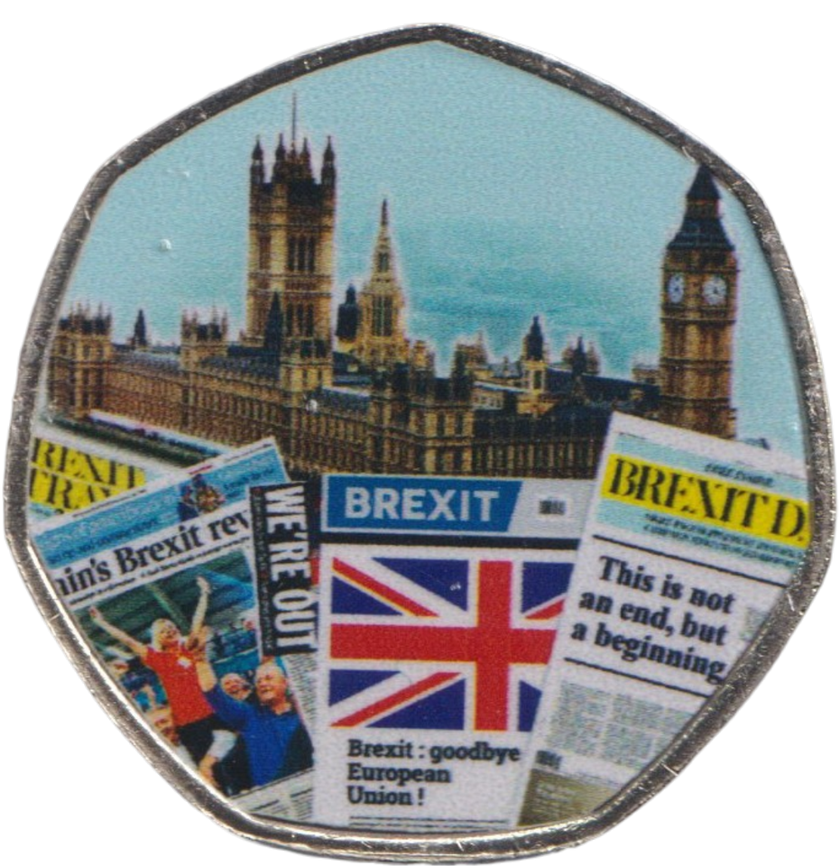 2022 50P SHAPED COIN LAND OF HOPE AND GLORY - 50P SHAPED COIN - Cambridgeshire Coins