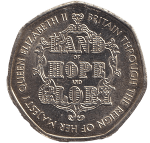 2022 50P SHAPED COIN - 50P SHAPED COIN - Cambridgeshire Coins