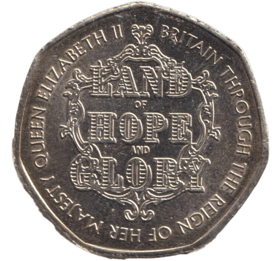 2022 50P SHAPED COIN - 50P SHAPED COIN - Cambridgeshire Coins