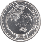 2022 9999 SILVER PROOF FIVE DOLLARS TOKELAU - SILVER WORLD COINS - Cambridgeshire Coins