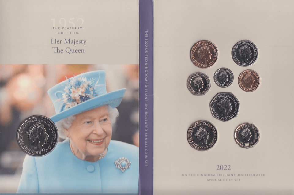 2022 BRILLIANT UNCIRCULATED ANNUAL COIN SET - Brilliant Uncirculated Year Sets - Cambridgeshire Coins