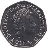 2022 BRILLIANT UNCIRCULATED COLOURISED WINNIE THE POOH FIFTY PENCE - 50p BU - Cambridgeshire Coins