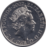 2022 BRILLIANT UNCIRCULATED £5 COIN THE QUEENS REIGN BU - £5 BU - Cambridgeshire Coins