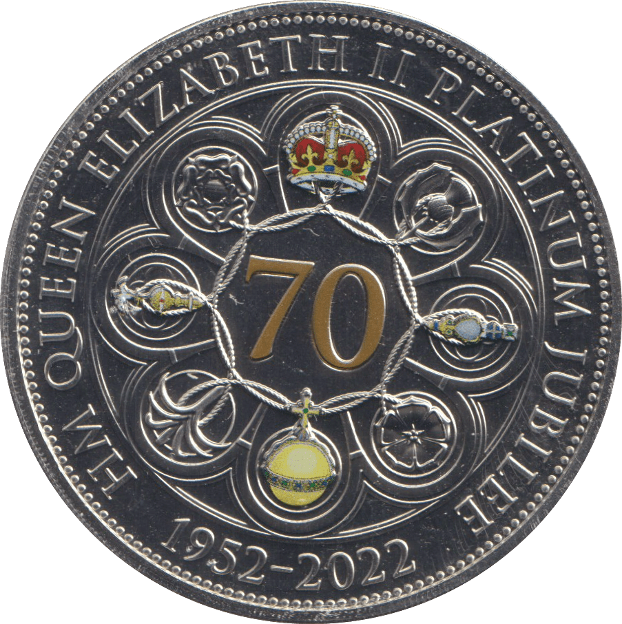 2022 BU FIVE POUND BAILIWICK OF GUERNSEY - WORLD COINS - Cambridgeshire Coins