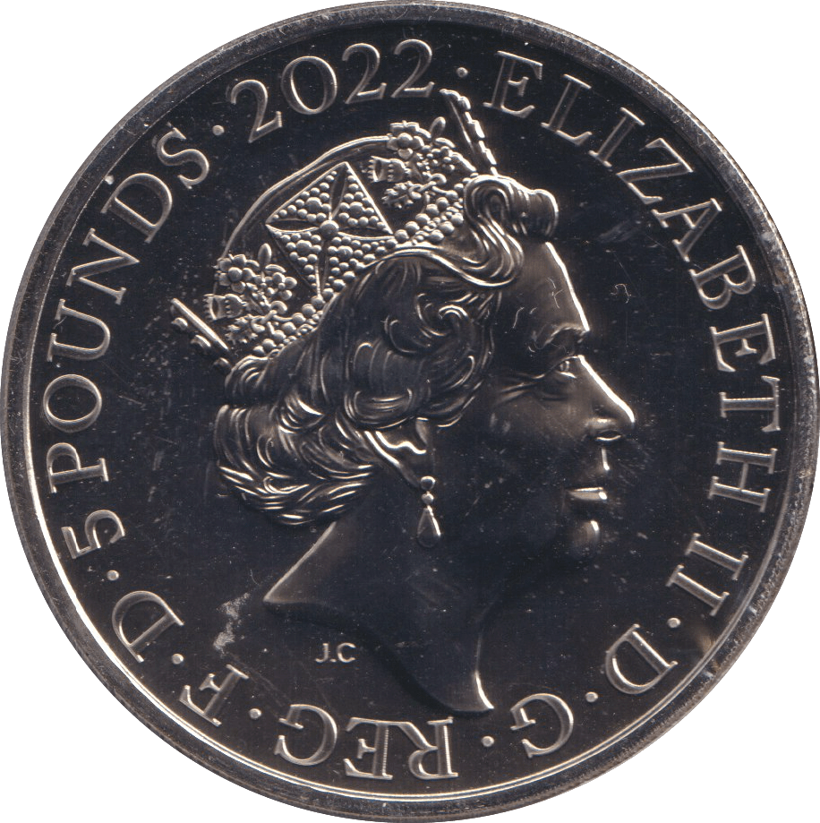 2022 BU FIVE POUNDS WILLIAM - WORLD COINS - Cambridgeshire Coins
